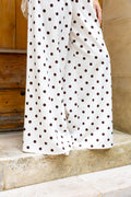 Pantalon à pois