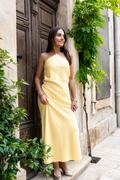 Robe satinée